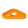 BRAKE PEDAL TIP REPLACEMENT SILICONE INSERT ORANGE